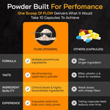 Adonis Vitality Flow: sabor manzana-frambuesa para consumo diario agradable.