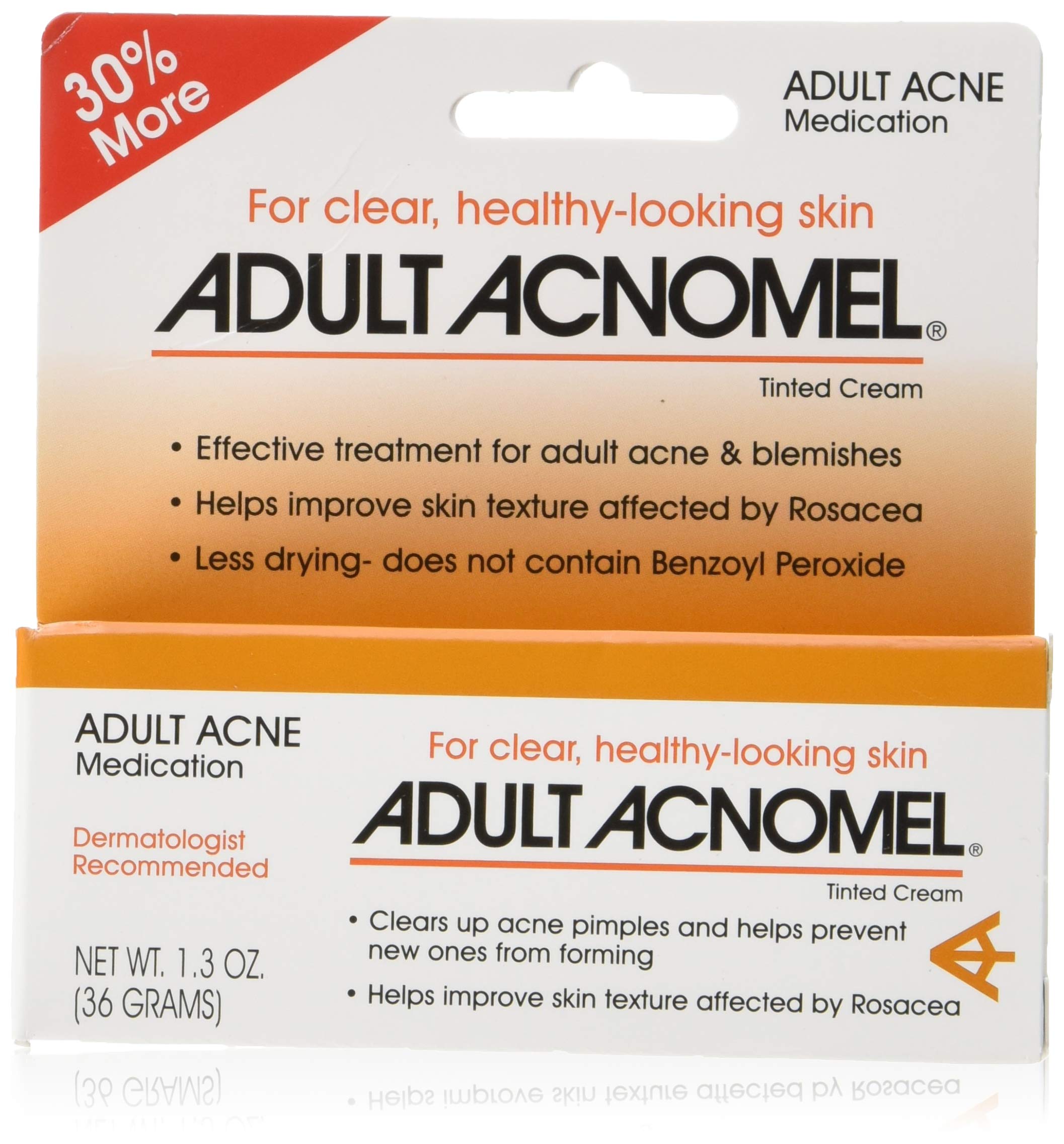 Adult Acnomel botella de 1,3 oz para tratamiento puntual en la piel.