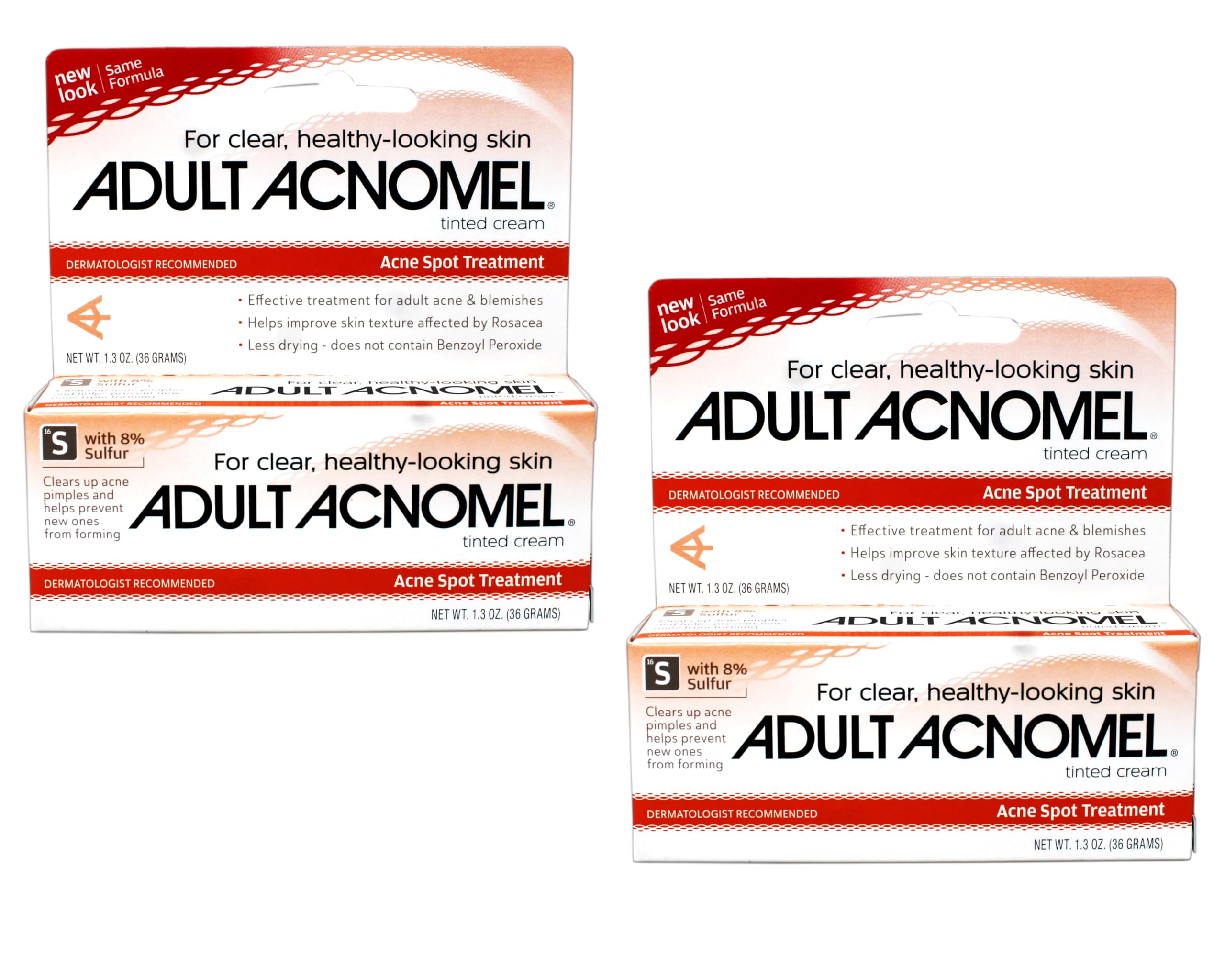 Adult Acnomel crema tintada para cubrir granos de forma suave