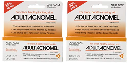 Adult Acnomel empaque doble para rutina diaria.