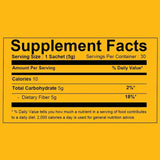 Advagen Prebio fibra soluble, paquete portátil para consumo en cualquier lugar.