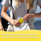 Advagen Prebio fibra soluble, textura sin grumos para mezclar en tus bebidas.