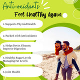 Advanced Bionetix cápsulas con fucus-vesiculosus y bardana para antioxidantes diarios.