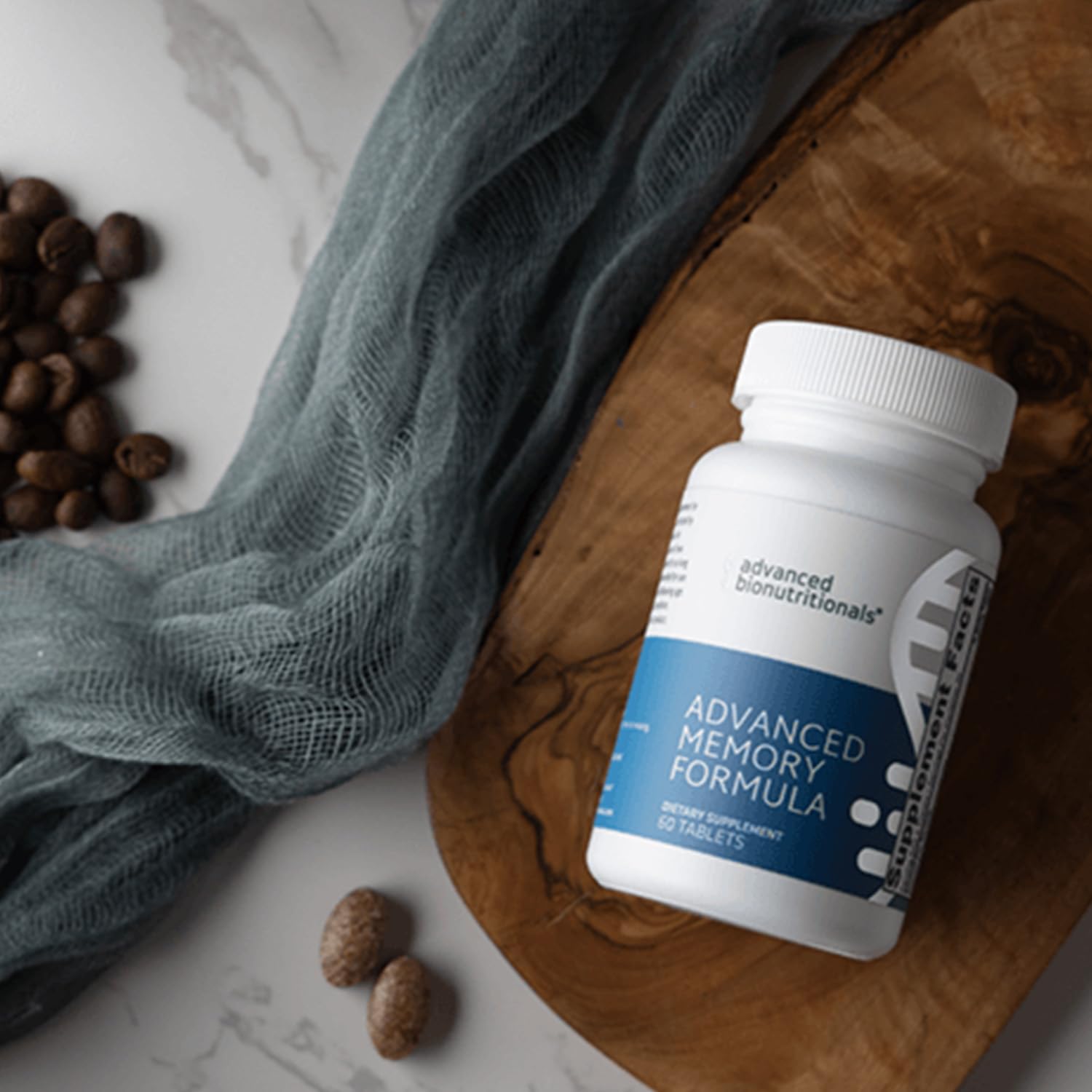 Advanced Bionutritionals alfa-GPC y neurotransmisor para apoyar la actividad neural.