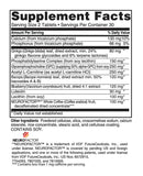 Advanced Bionutritionals cápsulas memoria en mano para uso diario.