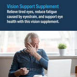 Advanced Bionutritionals Vision Formula: caja de empaque mostrando la fórmula para la visión.
