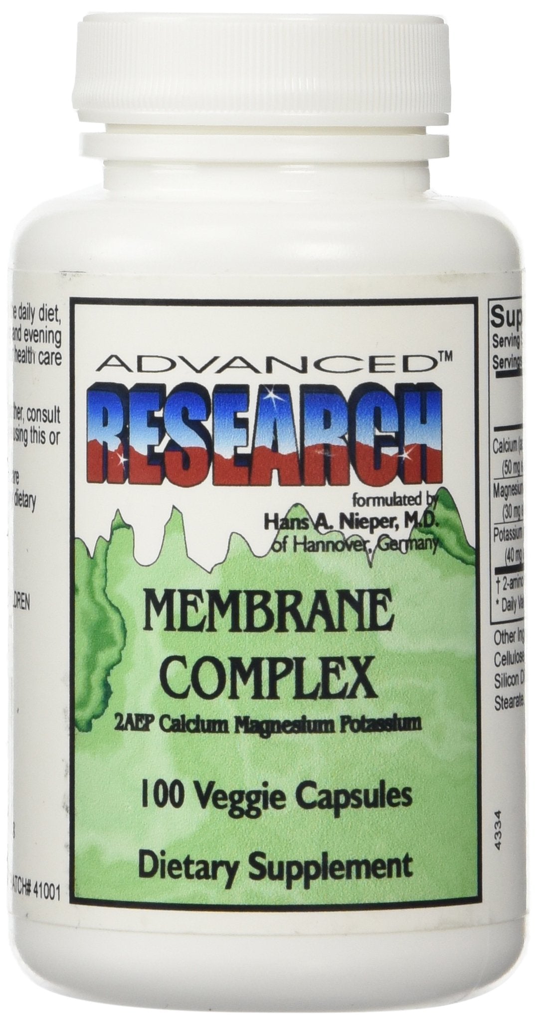 ADVANCED RESEARCH Complejo de membrana capsulas: apoyo a piel y uñas sanas