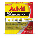 Advil Congestión nasal: tableta compacta para llevar en cualquier bolso.