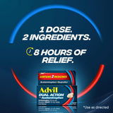 Advil Doble Acción para dolor muscular en uso diario