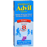 Advil Niños suspensión sabor uva en botella para fiebre y dolor leve