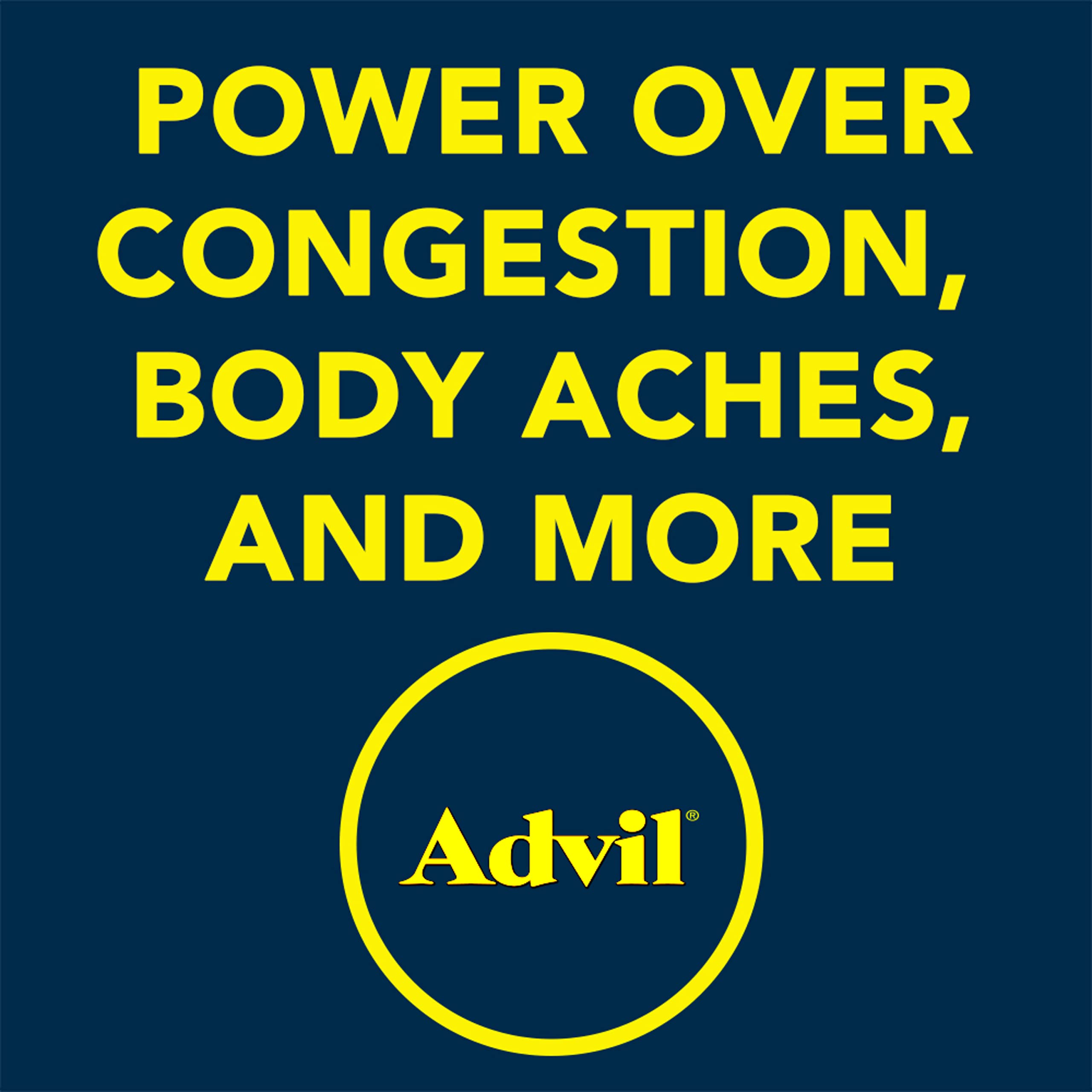Advil Tabletas recubiertas: fáciles de tragar y transportar.