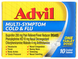 Advil tableta en blister para alivio temporal del dolor y fiebre