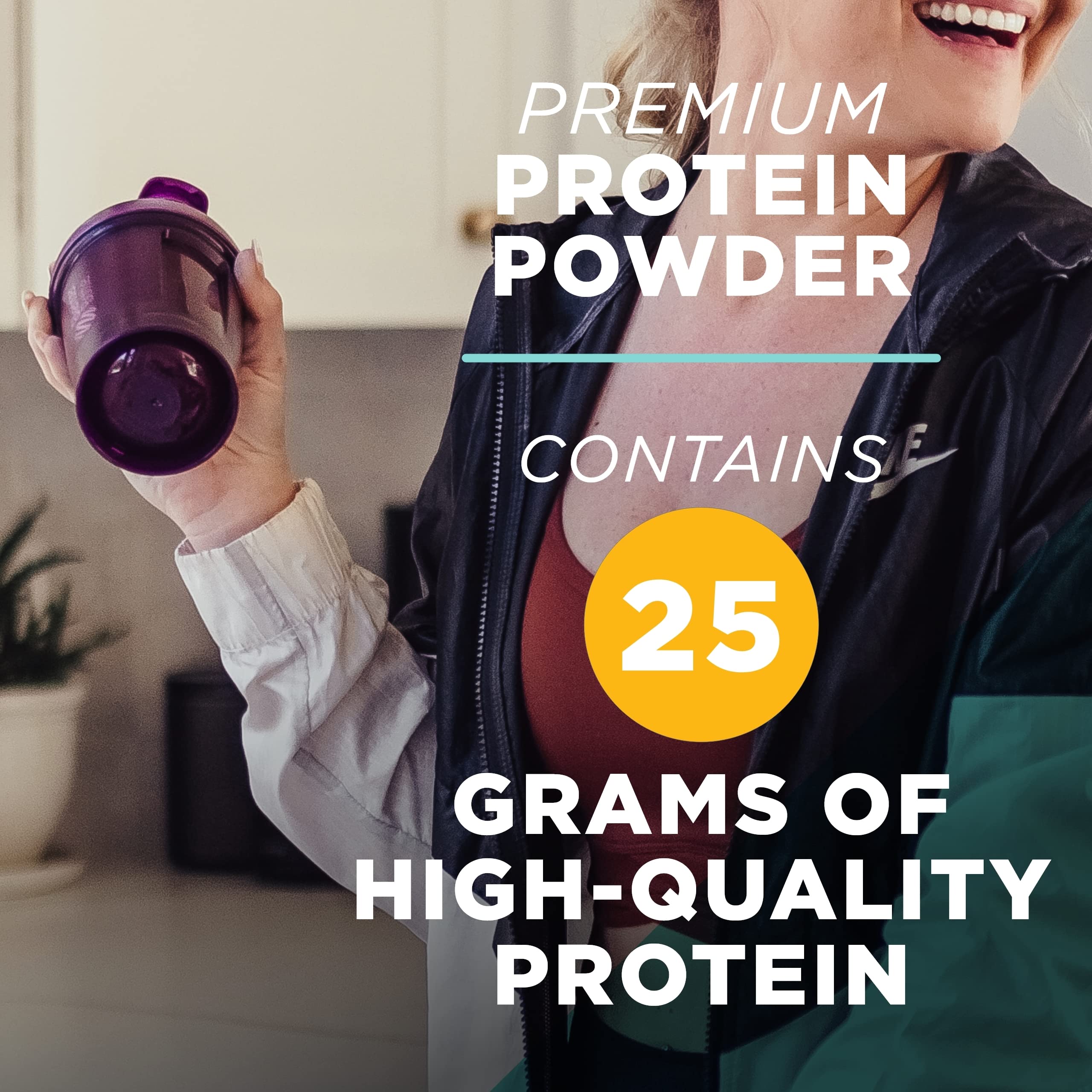 AdvoCare BodyLean25 cucharita-medida: porción de 25 g para entrenamiento.