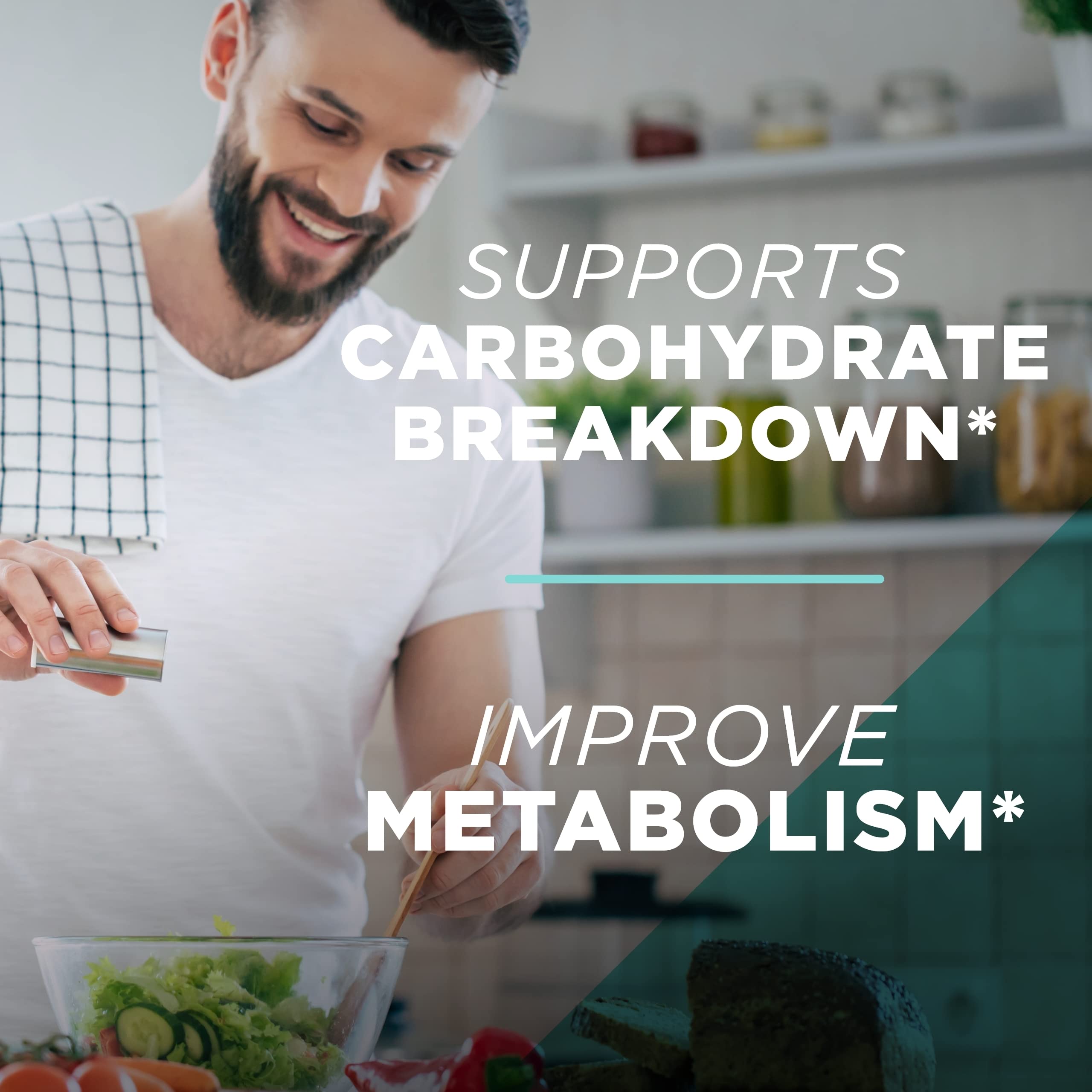 Extracto de frijol blanco en AdvoCare Carb-Ease Plus para manejo de carbohidratos.