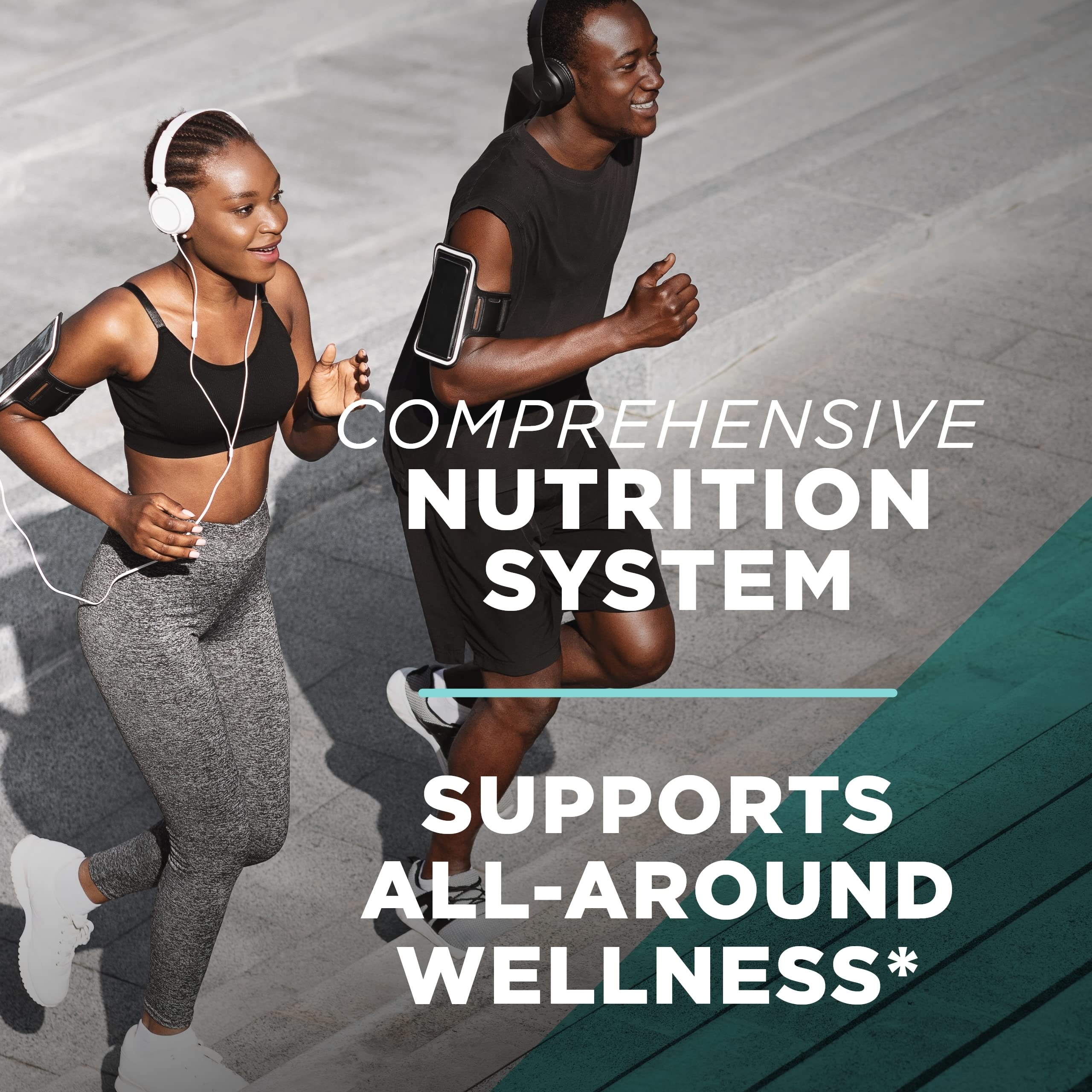 AdvoCare MNS Omni: etiqueta frontal destacando la nutrición balanceada para tu día
