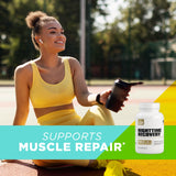 AdvoCare Nighttime Recovery: comprimidos sobre mesa para uso nocturno tras entreno