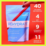 Recuperación muscular posible con aminoácidos y antioxidantes de AdvoCare Rehydrate.