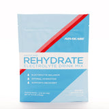 AdvoCare Rehydrate, bebida electrolito frambuesa-limon para hidratación rápida durante entrenos.