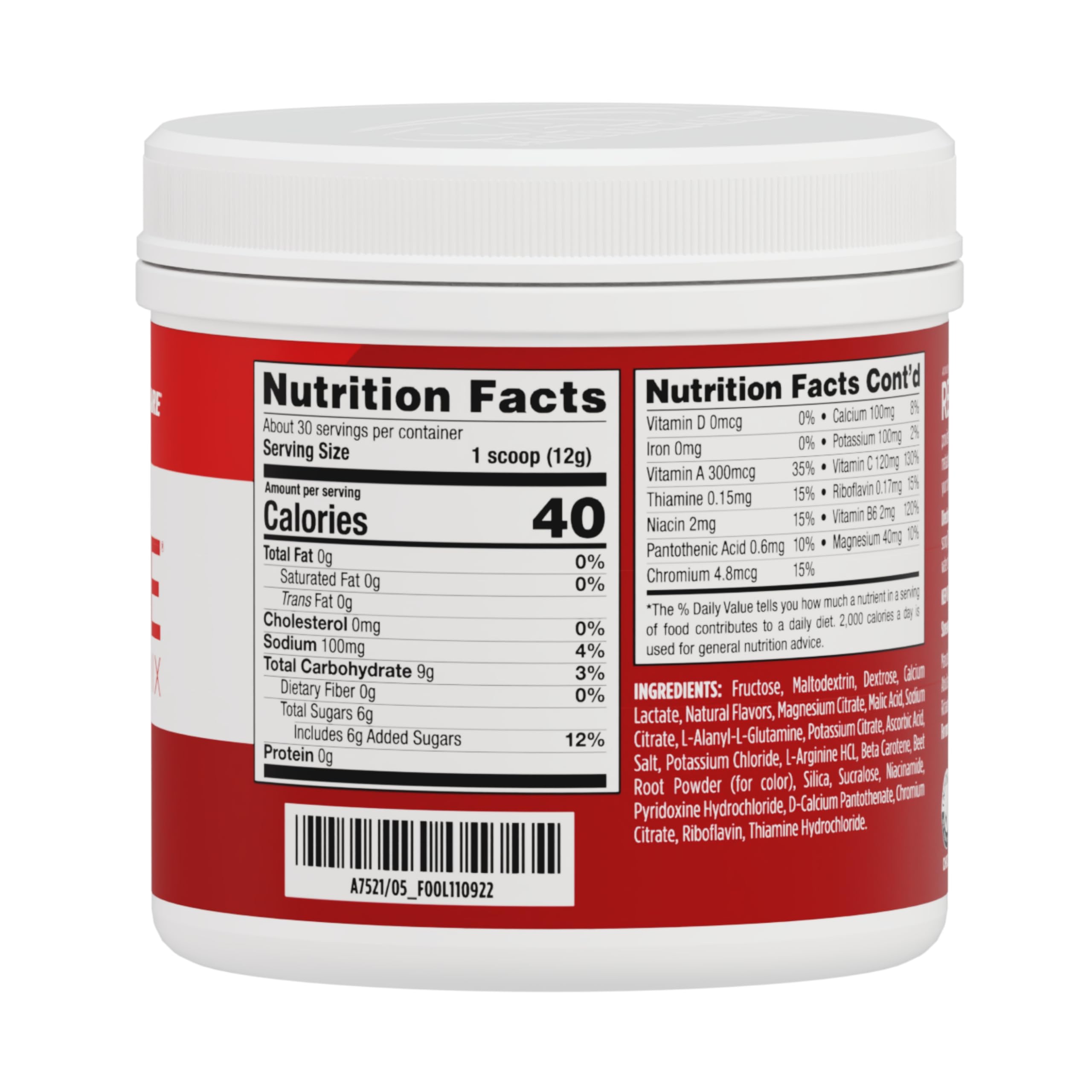 AdvoCare Rehydrate bidón 375ml para energía estable durante entrenamientos