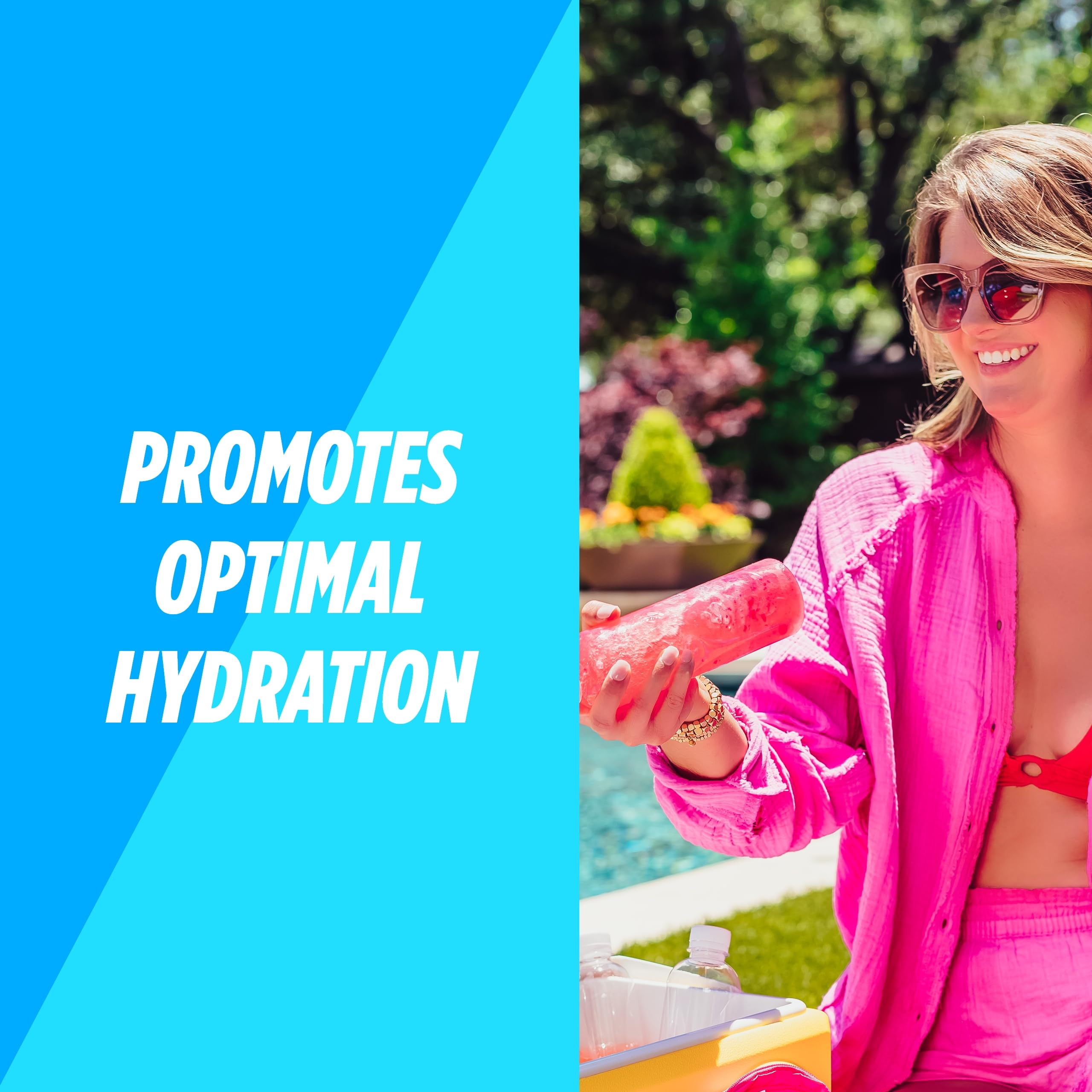 AdvoCare Rehydrate vaso-agua sabor frambuesa para hidratación durante sesiones