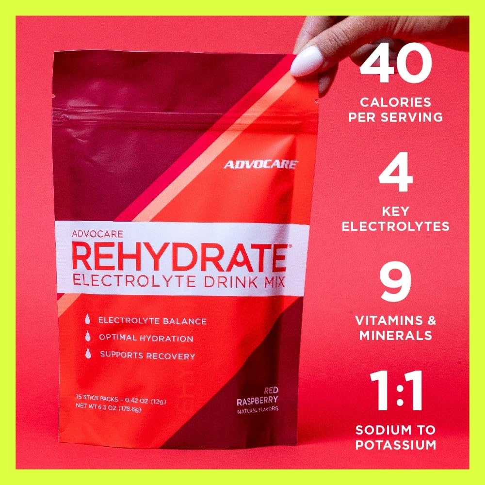 AdvoCare Rehydrate: dosis portátil para entrenamientos y días ocupados