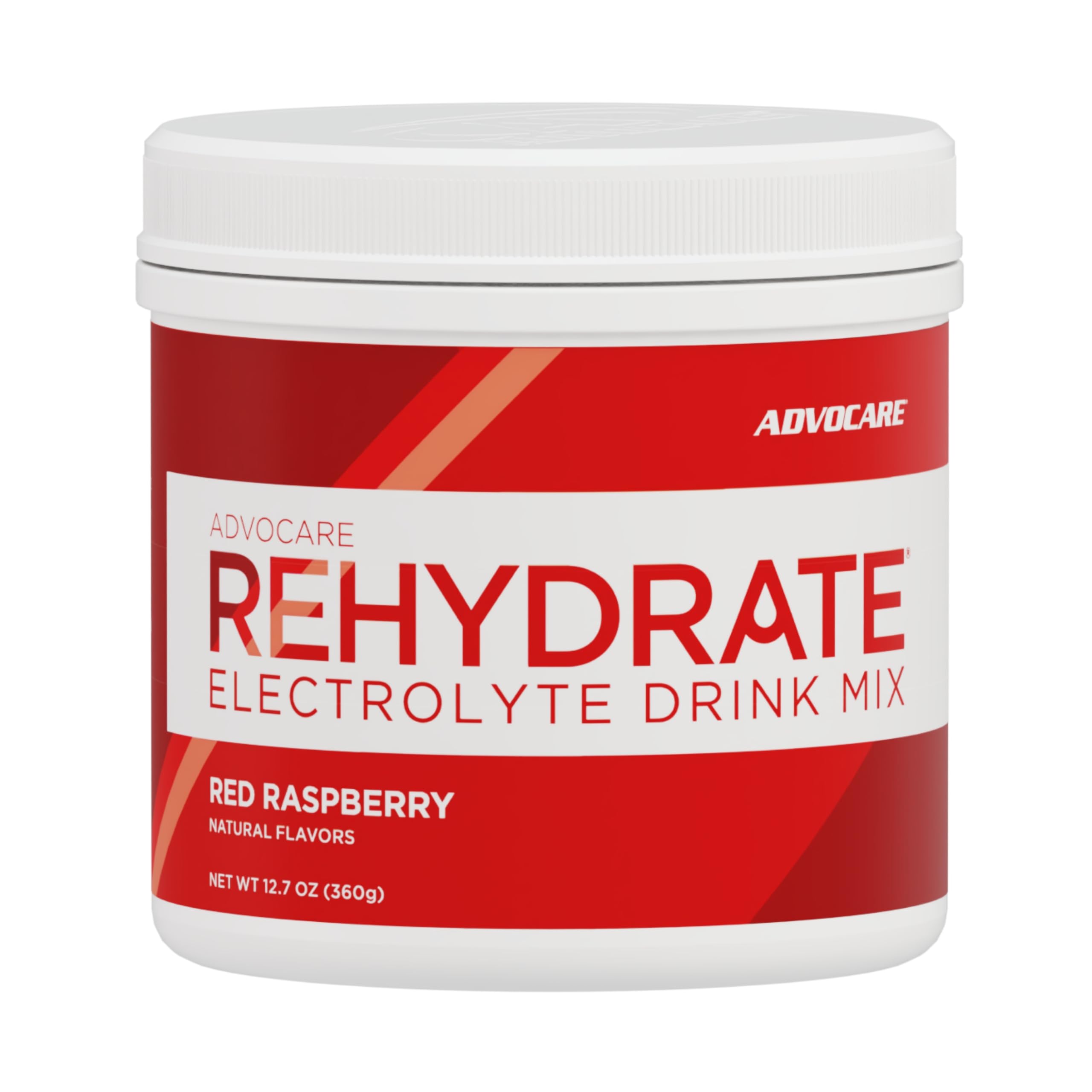 AdvoCare Rehydrate frambuesa 375ml para hidratación rápida durante entrenamientos