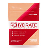 AdvoCare Rehydrate polvo de electrolitos en bote para hidratación rápida