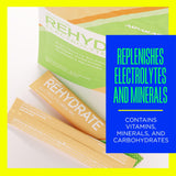 AdvoCare Rehydrate porción individual melón, consumo diario conveniente