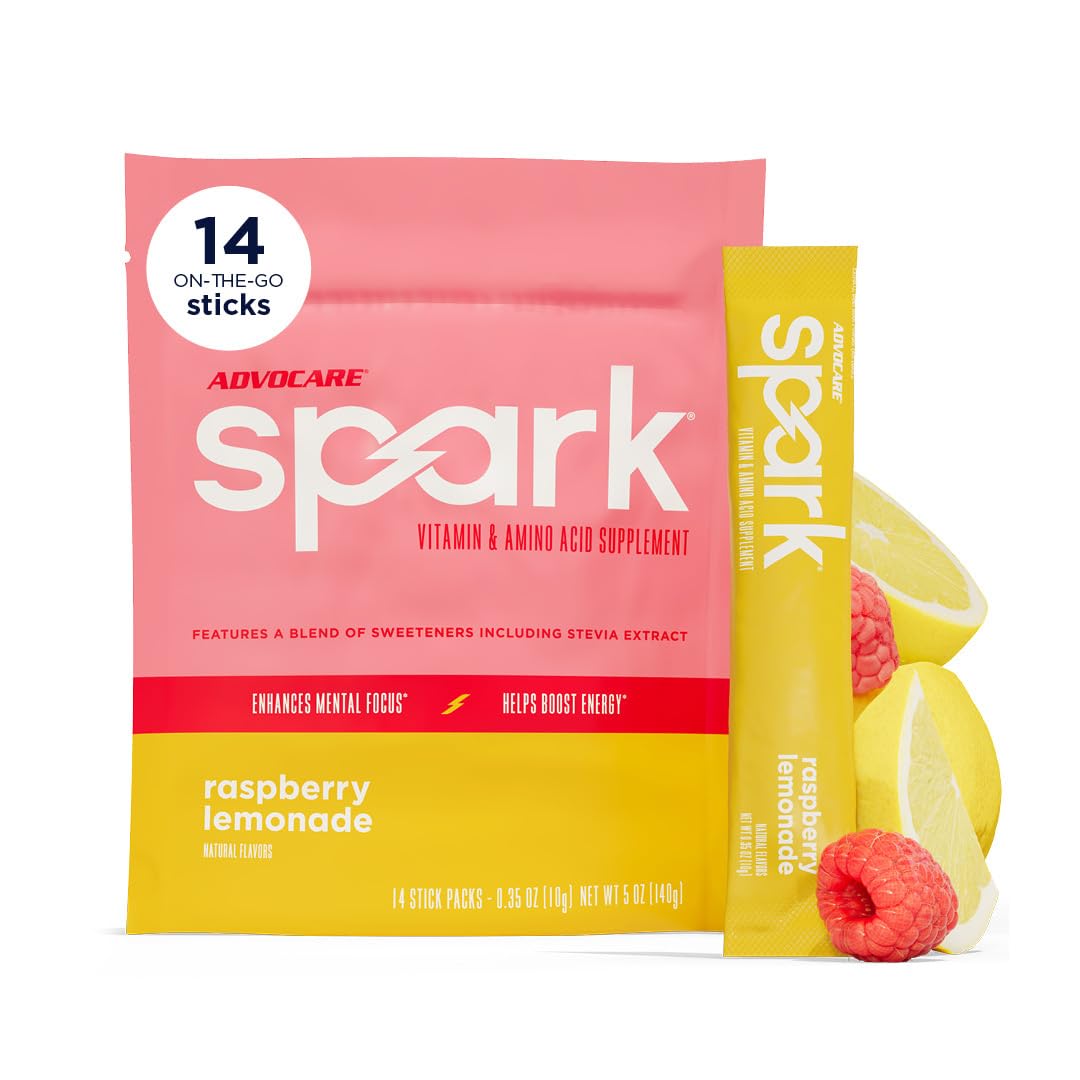 AdvoCare Spark: vertido del bote para energía constante durante el día.