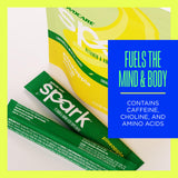 AdvoCare Spark disolviéndose en vaso con agua
