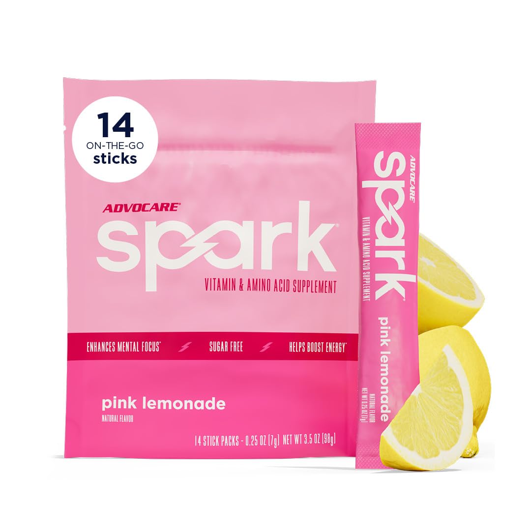 AdvoCare Spark empaque de unidades para energía diaria y conveniencia.