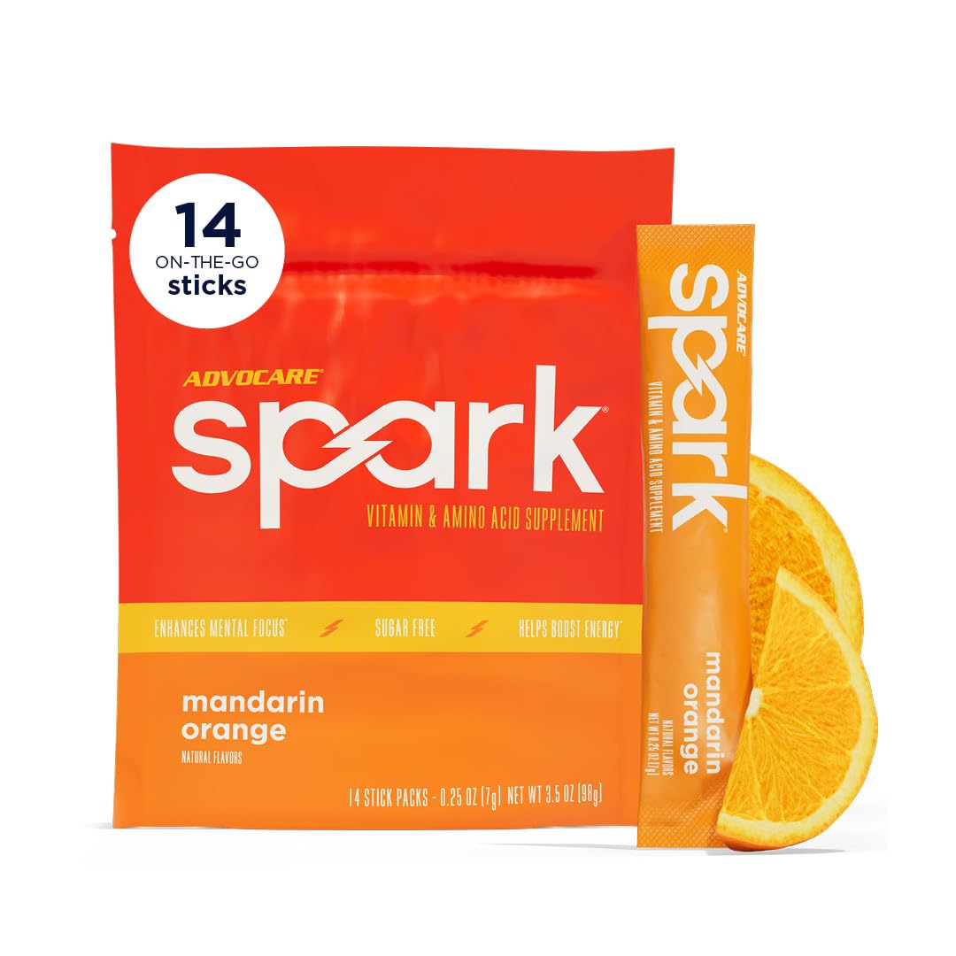 AdvoCare Spark paquetes de energía mandarina para un impulso diario