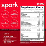 AdvoCare Spark: sabor cereza, experiencia de energía limpia sin azúcar.