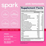 AdvoCare Spark sabor limonada rosada para momentos activos.