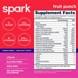 Measuring the AdvoCare Spark scoop for precise energy dosing.