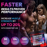 AEQNJV bolsa portátil para gym con gomitas creatina de fácil consumo.