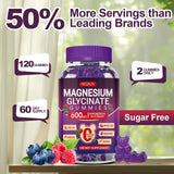 AEQNJV magnesio glicinato gummies para uso diario en la rutina diaria.
