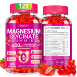 AEQNJV gominas magnesio glicinato 600 mg en caja para uso diario y relajación.