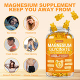 AEQNJV envase gomitas magnesio glicinato: fácil organización de tu rutina