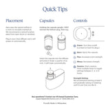 Diseño compatible con difusor AERA y control de intensidad.