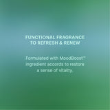 AERA Emerald Spring aromas-romero con notas relajantes para ambiente tranquilo.