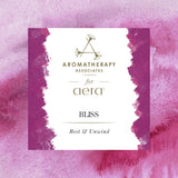 Fragancia AERA Mini Bliss con notas herbáceas y florales para un espacio relajante