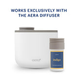 Aera Mini Indigo: envase recambio para mantener la fragancia sin interrupciones.