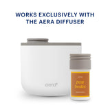 Aera Mini Pear Brulee, difusor mini en uso suave en espacios pequeños