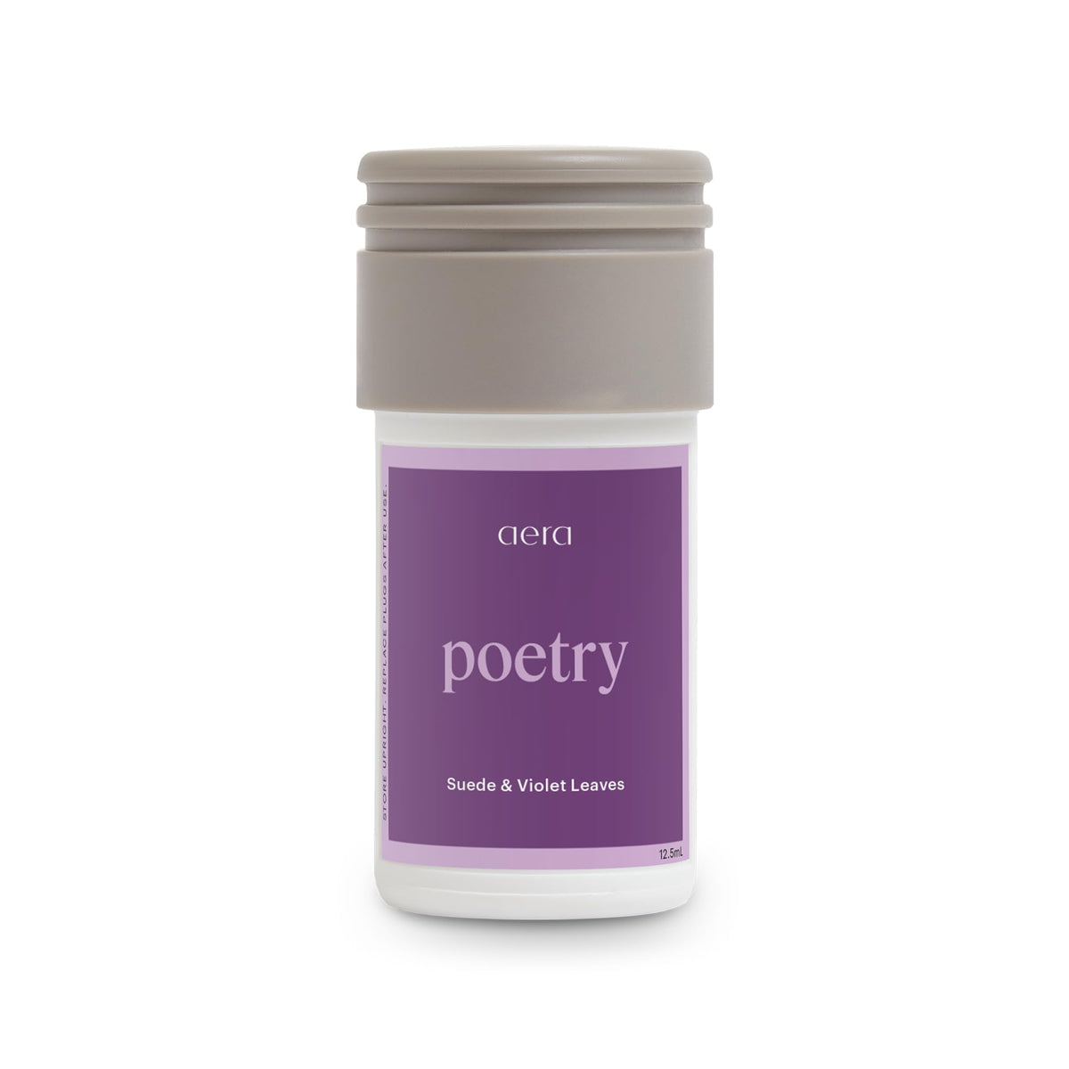 AERA Mini Poetry, botella de gamuza suave, ideal para un aroma relajante en casa.