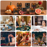 Aeraroma Rosas vela ámbar para un ambiente suave y romántico.