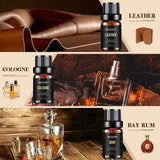 Aeshory caballeros: aceite de cuero para velas y perfumería casera