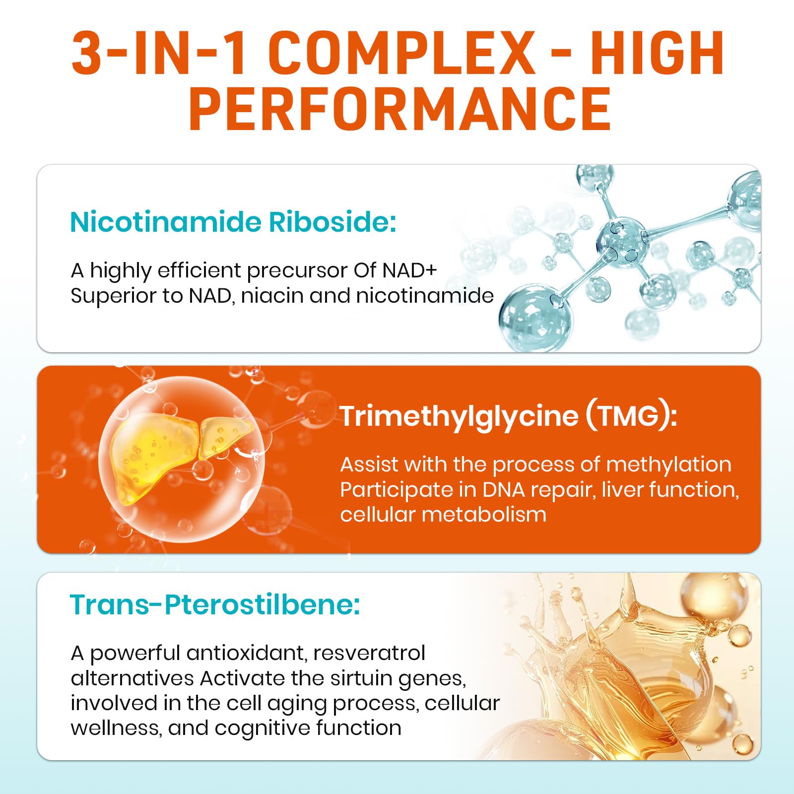 Aesticum pterostilbeno trans para mayor bio-disponibilidad y antioxidantes.