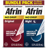 Afrin Original sin goteo en botella para descongestión rápida y sin desorden.