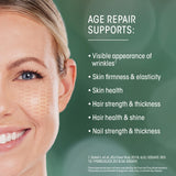 AFT Pharmaceuticals Age Repair colágeno liposomales textura líquida para aplicar.